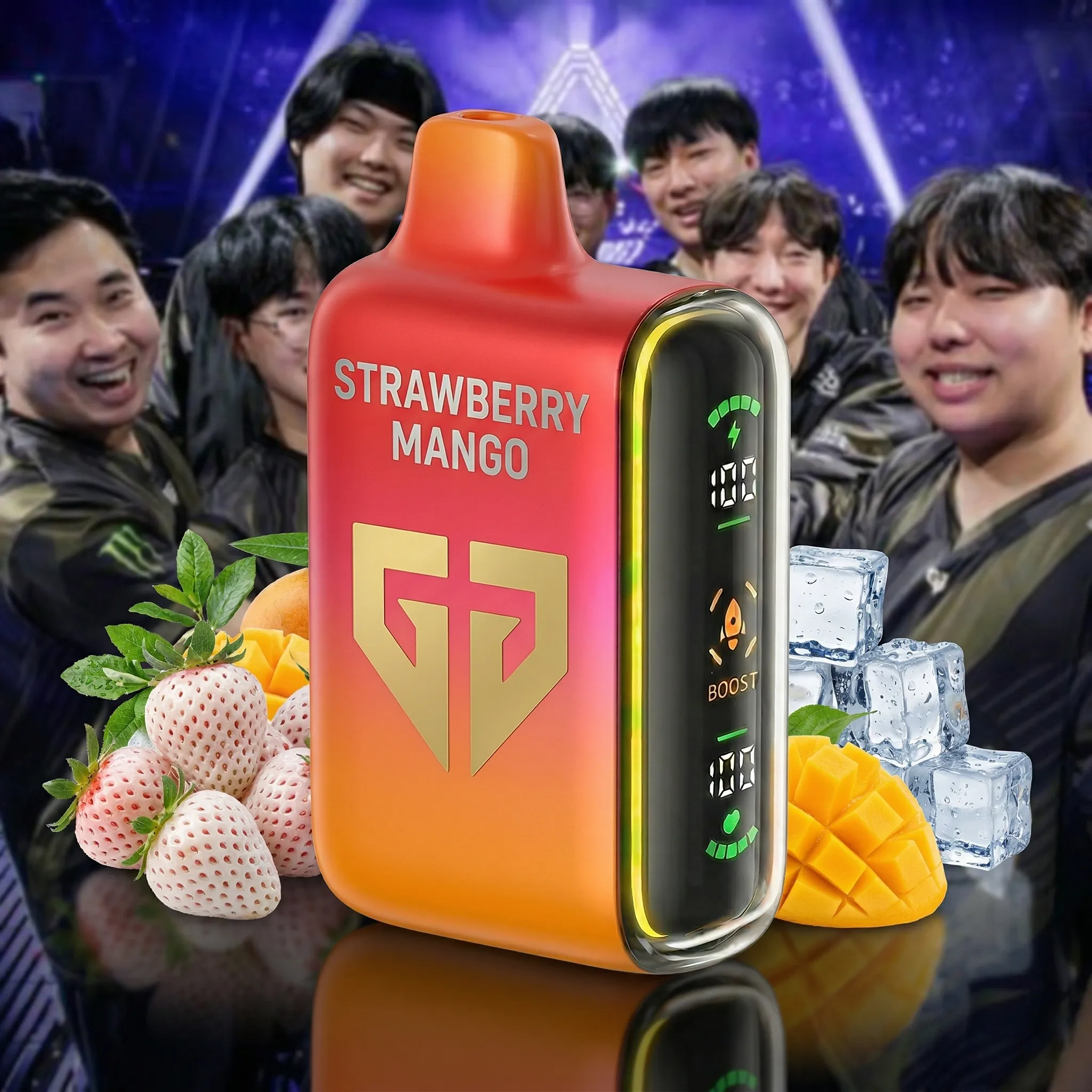 Gen.G team - 🔥InkSkin Pulse 15000 Puffs new - 10+ Flavour Choices 🍇🍉🍋