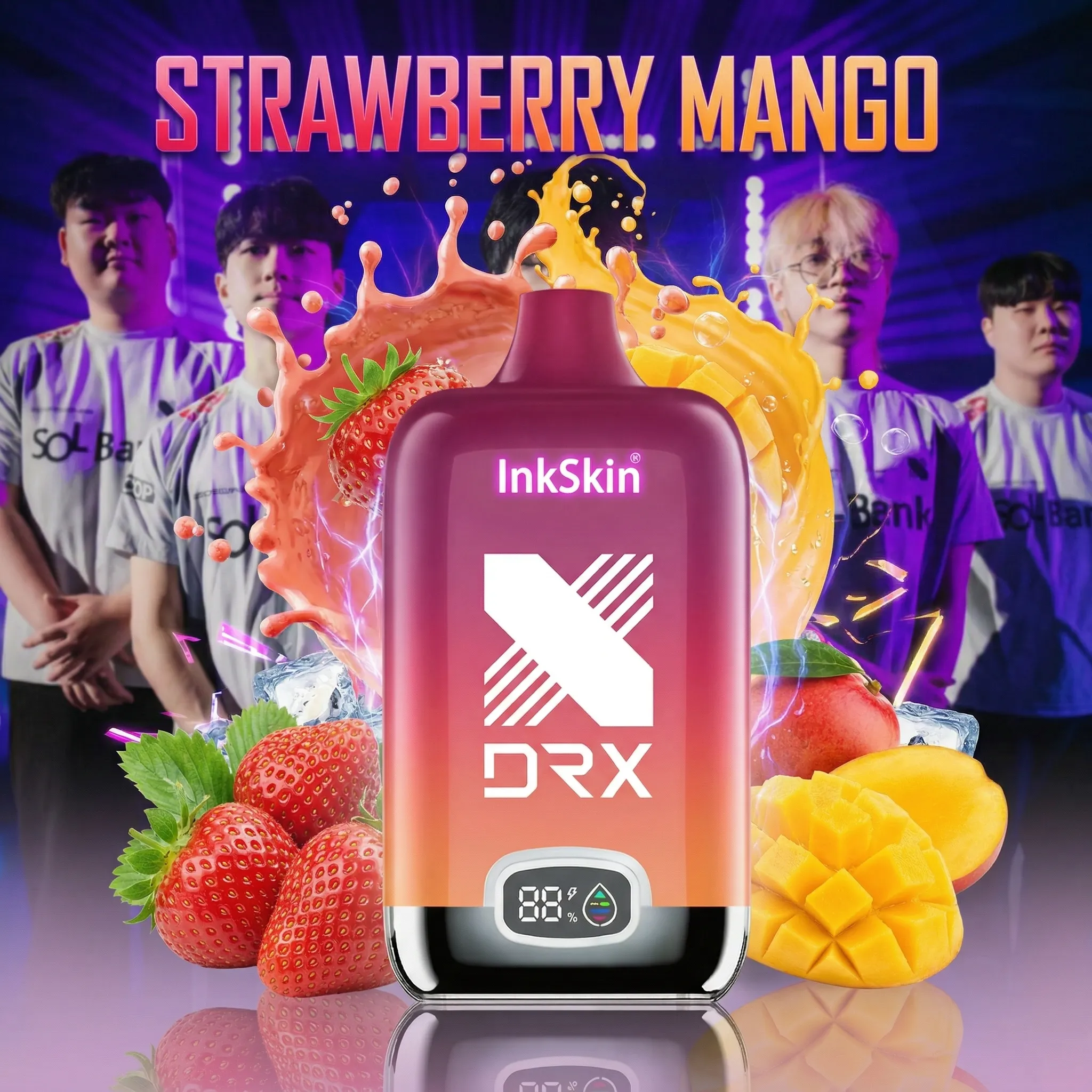 DRX team - ⭐InkSkin Digital Box 12000 Puffs - 10+ Flavour Choices 🍇🍉🍋