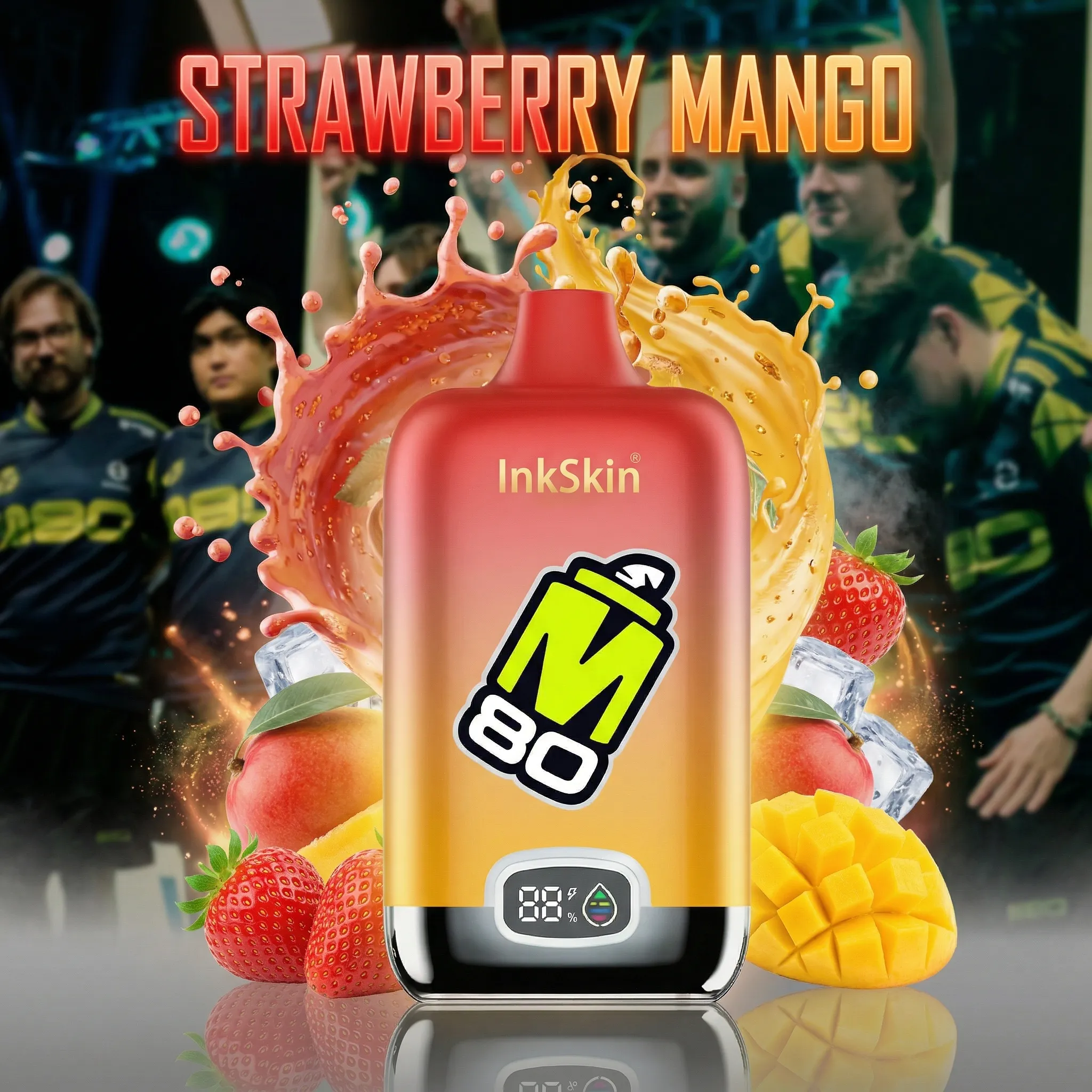 M80 team - ⭐InkSkin Digital Box 12000 Puffs - 10+ Flavour Choices 🍇🍉🍋