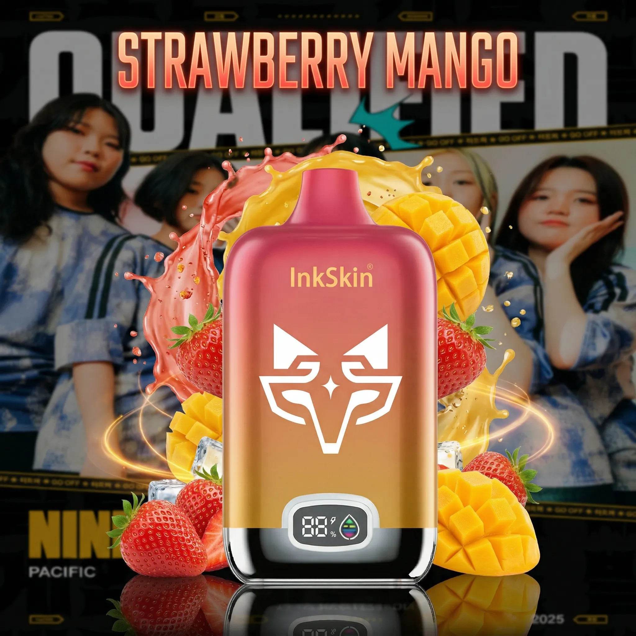 9GZ team - ⭐InkSkin Digital Box 12000 Puffs - 10+ Flavour Choices 🍇🍉🍋